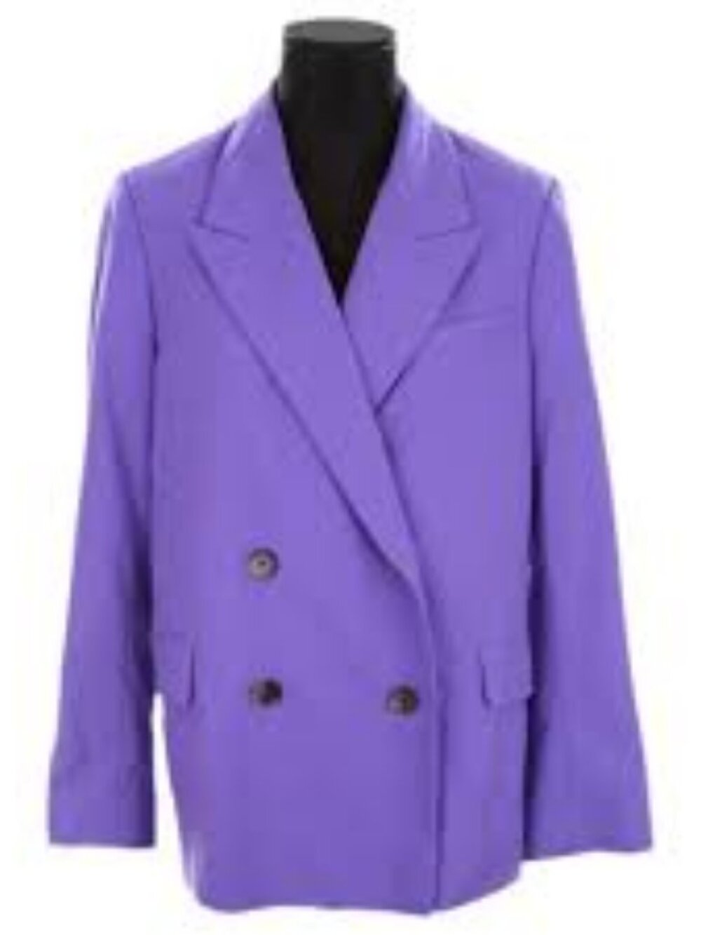 23 - NWOT COS REGULAR FIT DOUBLE BREASTED BLAZER - Picture 3 of 8